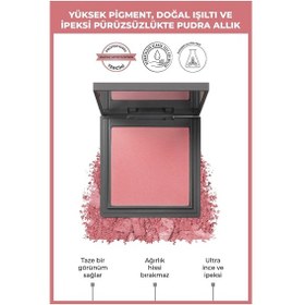 Resim Alix Avien İpeksi Allık - Powder Blush 102 Peachy Rose 