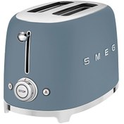 Resim Smeg Mat Fırtına Mavisi 1x2 Ekmek Kızartma Makinesi TSF01SBMEU 