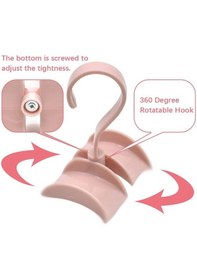 Resim Pratik Tineke Çanta Askısı Premium Kalite 5 Adet Çok Renkli 