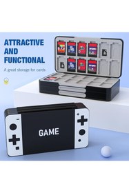Resim Genel Markalar MoKo 72 Oyun Kartı Kılıfı, Switch Oyun Kartı ve SD Kart için Switch Oyun Tutucu kılıfı İnce 