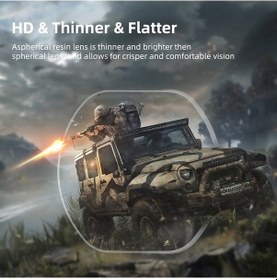 Resim Tongxida Playstation Vr2 İçin Hıfylux Miyopi Lens Asferik Reçine -1.5 Dioptri Çift Gözlük Plastik Çerçeve 