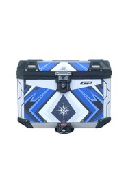 Resim GP KOMPOZİT DSN08 Universal 57 lt Desenli Alüminyum Motosiklet Çantası 