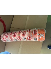 Resim Yücecup Kraft Kağıt Şeffaf Kapaklı Çorba Kasesi - 16 Oz - 480 Ml. - 100 Adet / Kase + Kapak 