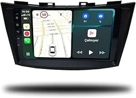 Resim MarTechno Android Carplay Multimedya 2011-2016 4GB RAM 6GB RAM 128GB Hafıza Suzuki Swift ile uyumlu 