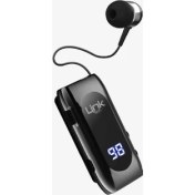 Resim LinkTech V80 Makaralı Titreşimli 20 Saat Silikonlu Bluetooth Kulaklık 