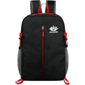 Resim Alien Outdoor Sports Vanaheımr 528 Katlanabilir Yürüyüş Sırt Çantası Hafif Polyester Dizüstü Bilgisayar Saklama Dış Mekan Seyahat Çantası-Siyah (Yurt Dışından) 