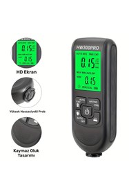 Resim Epilons Hw-300Pro Oto Boya Kalınlık Ölçer Fe Nfe 2000Μm + 2 Fonksiyonlu Bardak Tutucu Hediyeli 