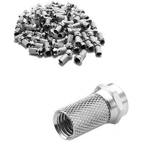 Resim F Konnektör Rg6/u6 Geniş 100lü Paket 4987 