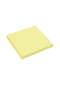 Resim 7676tr Yapışkanlı Not Kağıdı 50yp.76x76mm. Şeffaf Sarı 