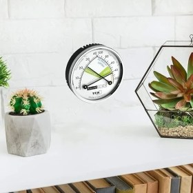 Resim TFA45.2024 Analog Termometre Higrometre 3, Siyah 