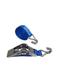 Resim 1" 4.3 Mt 500kg Paslanmaz Spanzet Cırcırlı Yük Gerdirme Kiti / Mavi -23302 