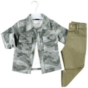 Resim Celira Haki Çeketli 3lü Takım 5y,6y,7y,8y Erkek Çocuk Çok Renkli 