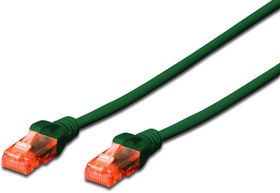 Resim Digitus DK-1617-005/G U/UTP 0.5m Yeşil Cat 6 Kablo 
