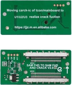 Resim Lcd Panel Flexi Repair Fhd Lvds To Lvds Sam Fhd To Sam Fhd Qk0813a 