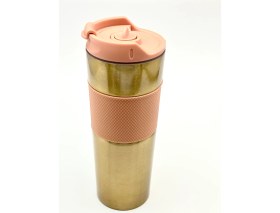 Resim Flyon Yüksek Kaliteli Sıcak ve Soğuk French Press Çelik Termos Kupa Bardak Mug 500 ML Kahve ve Bitki Çayı 