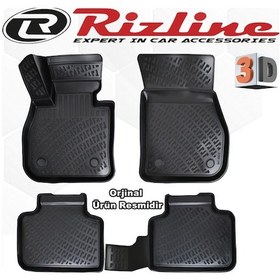 Resim Bmw X1 3D Havuzlu Paspas 2015 Sonrası Rizline N11.33522 