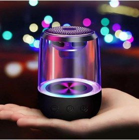 Resim Magicvoice Mv-24696 600 Mah Taşınabilir Rgb Mikrofonlu Aux-tf-bluetooth 3 Watt Hoparlör Beyaz 