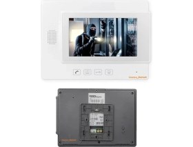 Resim Ucuzcu Market Kalite Görüntülü Diafon Sistemi 7 Inç Ekran Tek Daire ve Ofisler Için(Renkli+Sesli Konuşma+Kapıyı Açma) 