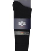 Resim Siyah Pamuklu Termal Çorap Kigili