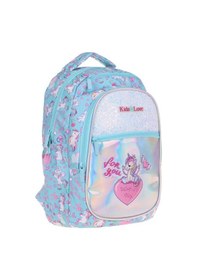 Resim Kaukko Kids&love Sırt Çantası Aynalı Taşlı Unıcorn L5094 