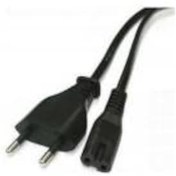 Resim Teyp Fişi - Notebook Adaptör Power Kablosu 2 Pin - 1.5 Metre N11.247 