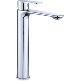 Resim İsaoğlu Yapı Çanak Lavabo Bataryası Çanak Lavabo Musluğu Yüksel Model Silver Gümüş Çanak Uyumlu Armatür Gümüş 
