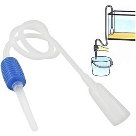 Resim Akvaryum Temizleme - Tahliye Sifonu 