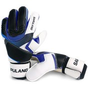 Resim Geeroyoo Çocuklar İçin Mavi Kaleci Eldiveni - Lateks + Pu Malzeme, 7-8-9 Beden Seçenekleri Mavi 