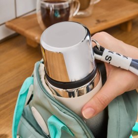 Resim Karaca Inoxis Çelik Sızdırmaz Termos 550 ml Siyah 