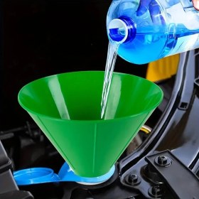 Resim Depokon Oto Araç Araba Kar Buz Kırıcı Kazıyıcı Koni Ön Cam Temizleyici Yağ Kar Sökücü Huni Pencere Sıyırıcı 