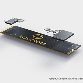 Resim Solidigm™ P41 Plus Serisi 512GB PCIe GEN 4 NVMe 4.0 x4 M.2 2280 3D NAND Dahili Katı Hal Sürücüsü (512GB, M.2 2280mm, PCIe 4.0 x4.) SSDPFKNU512GZX1 