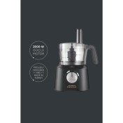 Resim Karaca Mastermaid Power Multifunctional 10 In 1 Shiny Black Mutfak Robotu, Blender Seti 2000W 