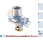 Resim FAE 5320192 Termostat 92Â° Vectra A Omega A Kadett E Calıbra A Frontera B Ascona C 