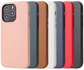 Resim PSR aksesuar Kahverengi Zore Eyzi Kılıf-Kahverengi iPhone 13 Pro Max ile uyumlu 
