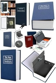 Resim Bilger Kitap Şeklinde Gizli Kasa Kilitli Sözlük Para Kumbarası, bil2037 