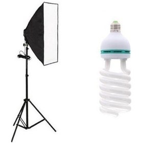 Resim Hlypro 50 x 70 CM Softbox Sürekli Işık Seti + 3 M Işık Ayağı 