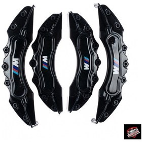 Resim Siyah Bmw M 4'lü Kaliper Seti Yapıştırma Logolu 