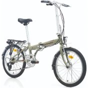 Resim Corelli Just 1.0 20 Jant 8V Katlanır Bisiklet Krem Kahve 