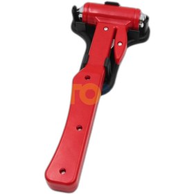 Resim Otolaria Acıl Cıkıs Imdat Cekıcı Kalıtelı Kesıcılı Kırmızı 