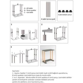 Resim Laptop Sehpası Ham Ahşap Ayaklı Ahşap Tabla Demonte C-sehpa Yan Koltuk Servis Sehpası 35x60 - Kahverengi Kahverengi 