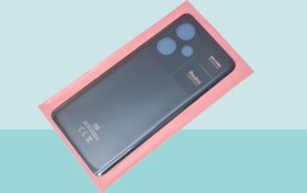 Resim Tkgz Xiaomi Redmi NOTE 13 pro PLUS Uyumlu Arka Kapak Batarya Kapağı - SİYAH 