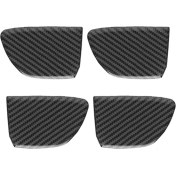 Resim Quee-Niei Iç Kapı Kasesi Saplama Kapı Kapı Kapağı Dekorasyon Arabası Infiniti Için Iç Mekan Q50 Q60 14-21 (Yurt Dışından) 