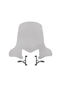 Resim Gp Kompozit Hero Dash 110 2016-2025 Uyumlu Elcikli Ön Cam Füme 58cm 