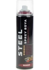 Resim Steel Sprey Boya Bordo 200ml 3421 