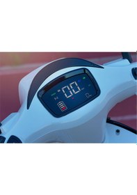 Resim Motolüx E-Vintage Elektrikli Motosiklet Gri 