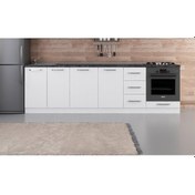 Resim Minar 275 Cm Mutfak Dolabı Beyaz 275-B3-Alt Modül Beyaz 
