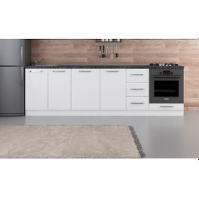Resim Minar 275 Cm Mutfak Dolabı Beyaz 275-B3-Alt Modül Beyaz 