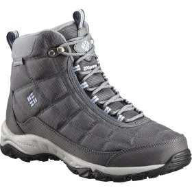 Resim Columbia Kadın Kışlık Bot Su Geçirmez Deri Bağcıklı Renkli Outdoor Kullanım İçin 