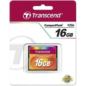 Resim Transcend TS16GCF133 16 GB Compact Flash Hafıza Kartı 