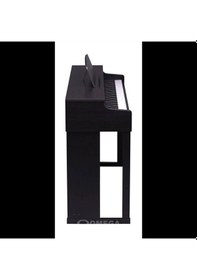 Resim Medeli Up203 Dijital Piyano Siyah Siyah 